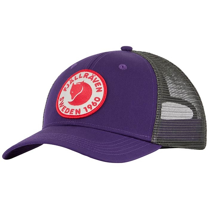 Fjällräven 1960 Logo Långtradarkeps-dark violet-L/XL - Baseball cap, kasket