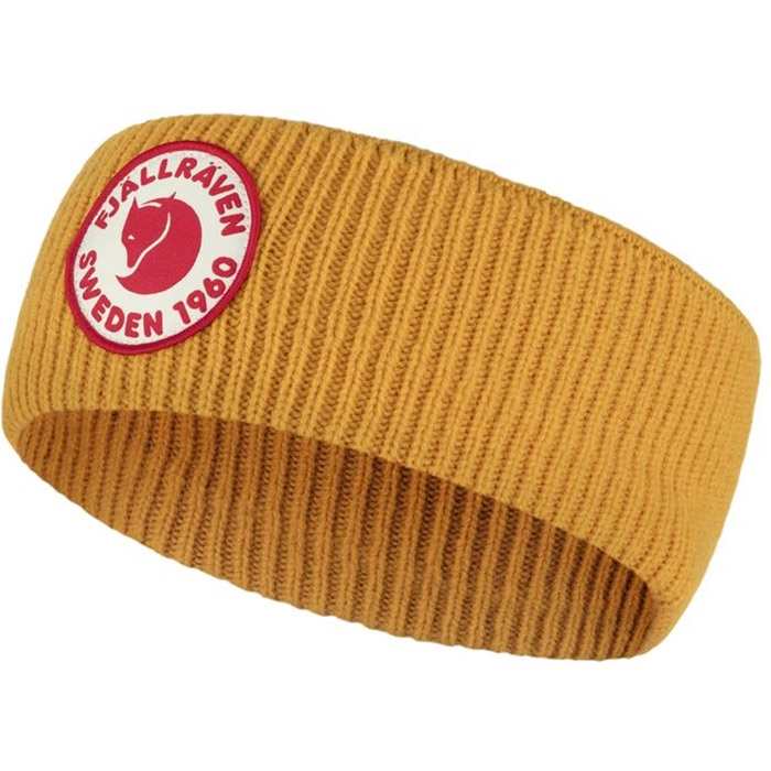 Fjallraven 1960 Logo Headband Gul Gul Pandebånd