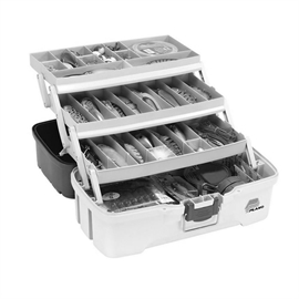 Plano 3-Tray Tackle Box, blue