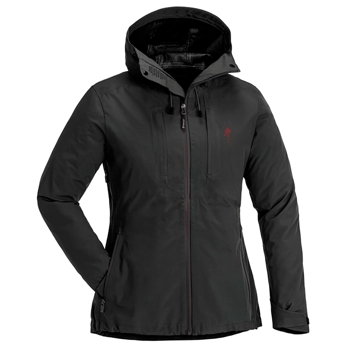 Billede af Pinewood Telluz Dame 18.000mm, d.antracit-2XL - Jakker hos Outdoornu.dk