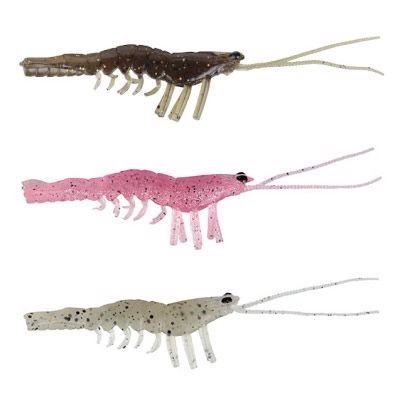 Savage Gear 3D Manic shrimp / rejer, 5cm-dark olive