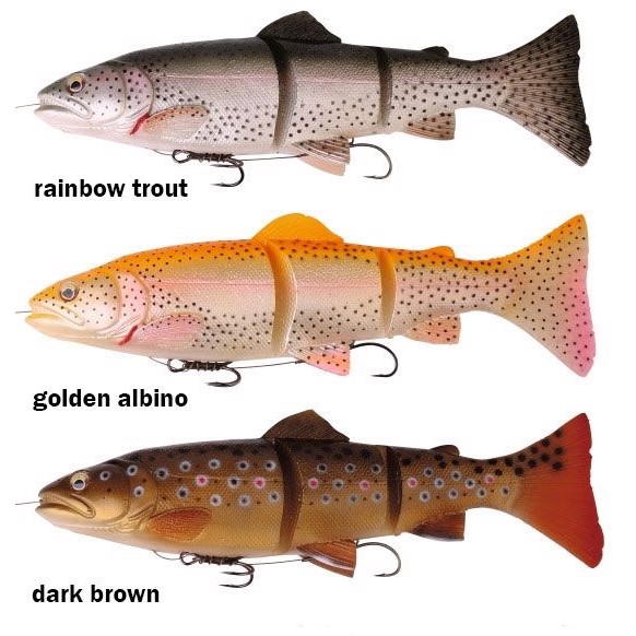 Savage Gear 3D Line Thru Trout, Slow Sinking, 20cm/93g-firetiger