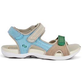 Green Comfort Corsica Sandal, light blue