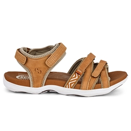 Green Comfort Corsica Sandal Slim, cognac