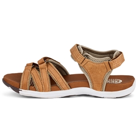 Green Comfort Corsica Sandal Slim, cognac