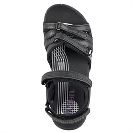 Green Comfort Corsica Sandal Slim, black