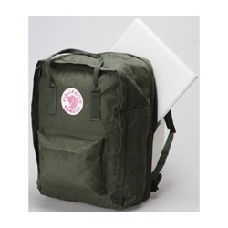 Fjällräven Kånken Laptop 17\'\'-deep red / random blocked