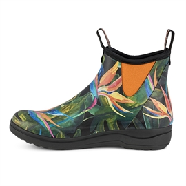 Green Comfort Rain Women gummistøvler, flower paradise-39