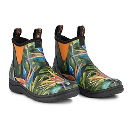 Green Comfort Rain Women gummistøvler, flower paradise-39