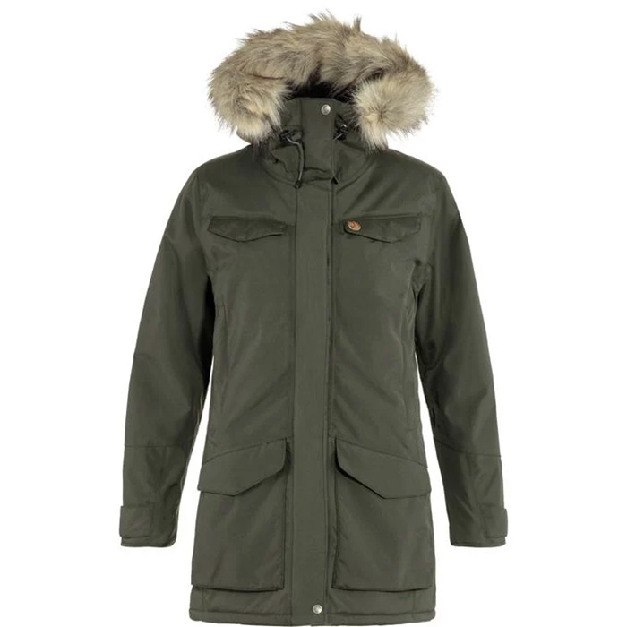 Fjällräven Nuuk Parka Women-deep forest-L - Jakker