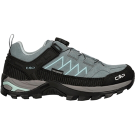 CMP Rigel Low FitGo WP Leather Woman, mineral green