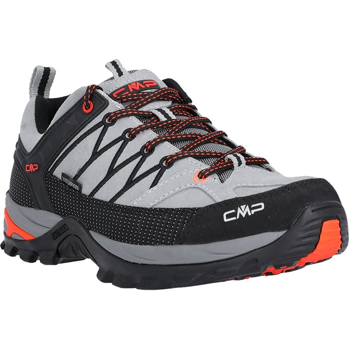 CMP Rigel Low WP Outdoor Men, cemento nero-43 - Vandresko