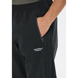 Weather Report Delton Full Zip Regnbukser 15.000mm Herre, black