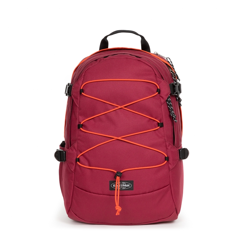 Se Eastpak Gerys rygsæk 21L-explorer burgundy - Vandrerygsække hos Outdoornu.dk