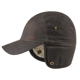 MJM Zwolle EL 10165 Wax m/øreklap, dark brown