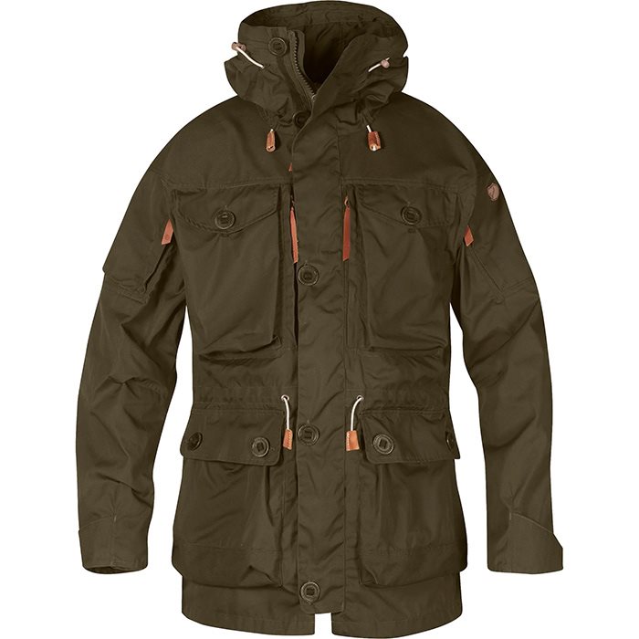 Fjällräven Smock No. 1 Jacket Men, dark olive-M - Jakker