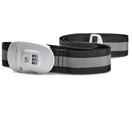 Go Travel Combi Luggage Strap TSA, black