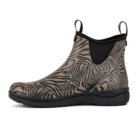 Green Comfort Rain Women gummistøvler, zebra taupe
