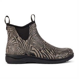 Green Comfort Rain Women gummistøvler, zebra taupe