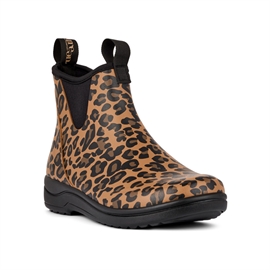 Green Comfort Rain Women gummistøvler, leopard
