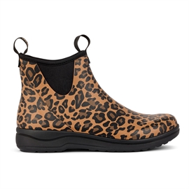 Green Comfort Rain Women gummistøvler, leopard