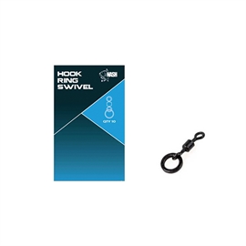 Nash Hook Ring Swivel, 10 stk.