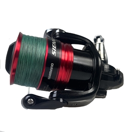 Shimano Sienna 4000 FG Fiskehjul, påspolet m/fletline 0,19mm