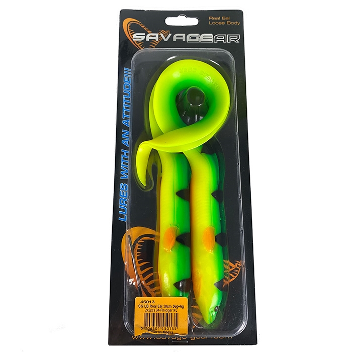 Savage Gear Real Eel, 56 g-firetiger