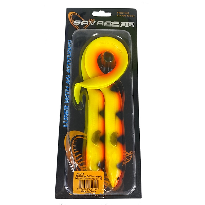 Savage Gear Real Eel, 56 g-golden ambulance