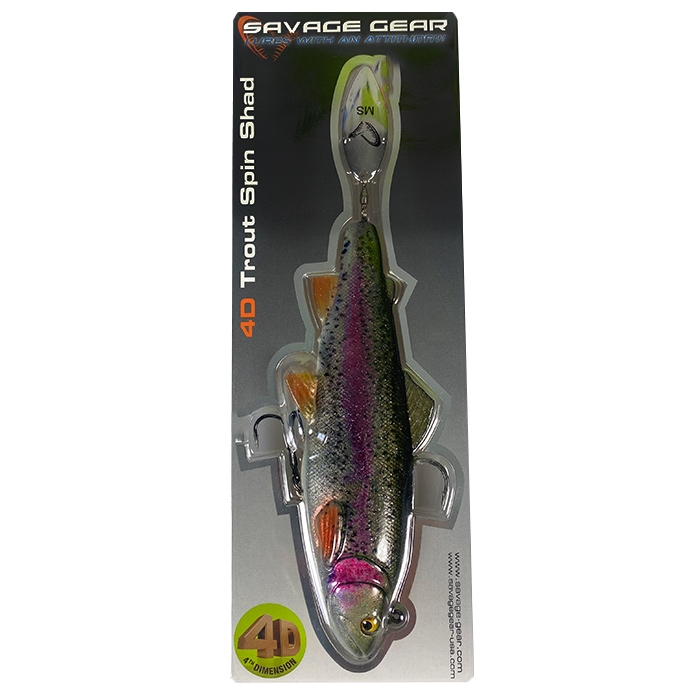 Billede af Savage Gear 4D Trout Spin Shad, 80 g - Gummisfisk, shad, jig