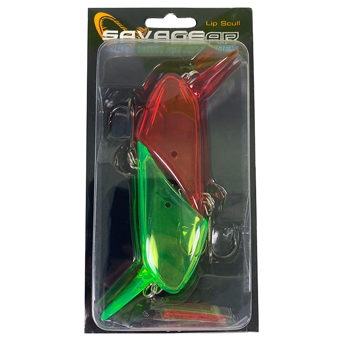 Savage Gear 4Play Lip Scull-UV red / green-large