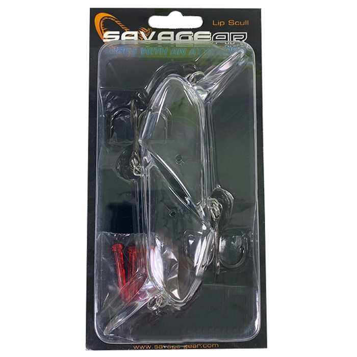 Billede af Savage Gear 4Play Lip Scull-transparant-large - Gummisfisk, shad, jig