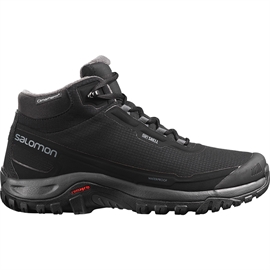 Salomon Shelter CS Waterproof Men Vinterstøvle, black/ebony/black