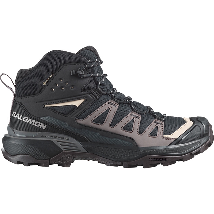 Salomon X Ultra 360 Mid GTX Men, black-42 / UK 8 - Vandresko