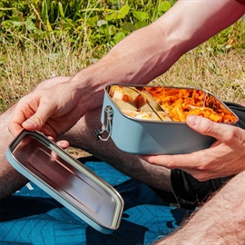 Lifeventure Stainless Steel Lunch Box / madkasse