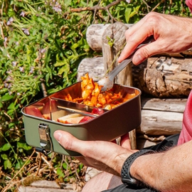 Lifeventure Stainless Steel Lunch Box / madkasse