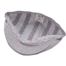 MJM Maddy Silk sixpence, grey