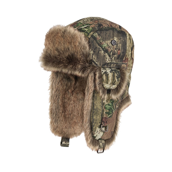 MJM Trapper Hunter 32 faux fur, camo green