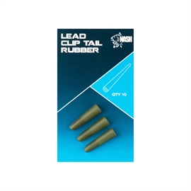 Nash Lead Clip Tail Rubber, 10 stk.