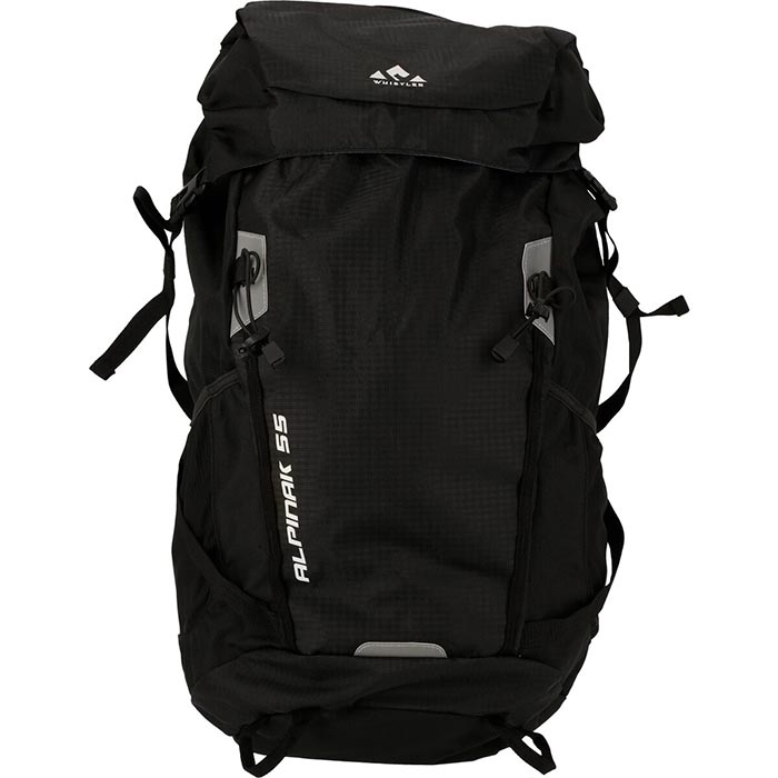 4: Whistler Alpinak rygsæk 55 L, black - Trekkingrygsække | 40lt+