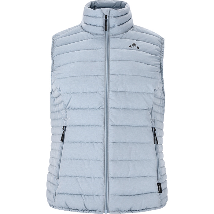 Se Whistler Edge W CTF+ Light Puffer Vest-dusty blue-46 - Veste hos Outdoornu.dk