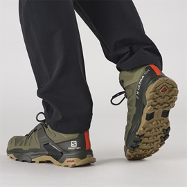 Salomon X Ultra 4 Mid Wide GTX Men, deep lichen green