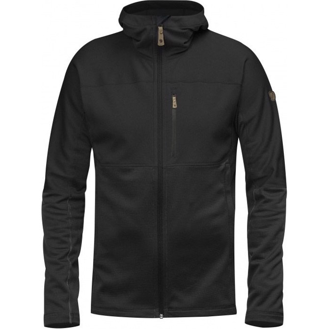 Fjällräven Mens Abisko Trail Fleece (Sort (BLACK/550) Large)