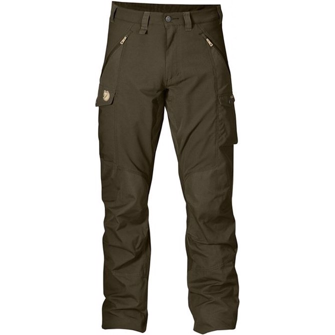 Fjällräven Abisko Stretch Long bukser-dark olive-52 - Bukser