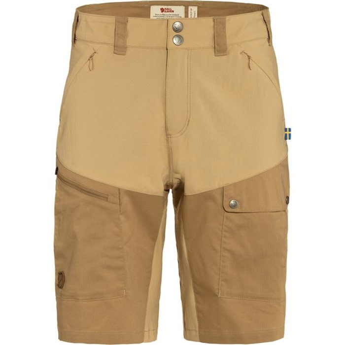 Fjällräven Abisko Midsummer Shorts Kvinder / Damer-dune beige / buckwheat brown-42 – Shorts