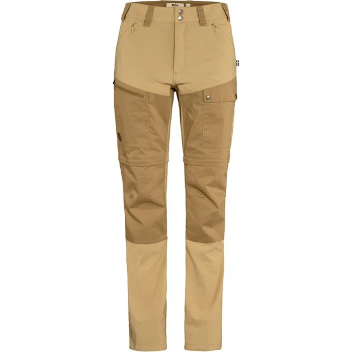 Billede af Fjällräven Abisko Midsummer Zip-Off Trousers Women-dune beige / buckwheat brown-38 - Bukser