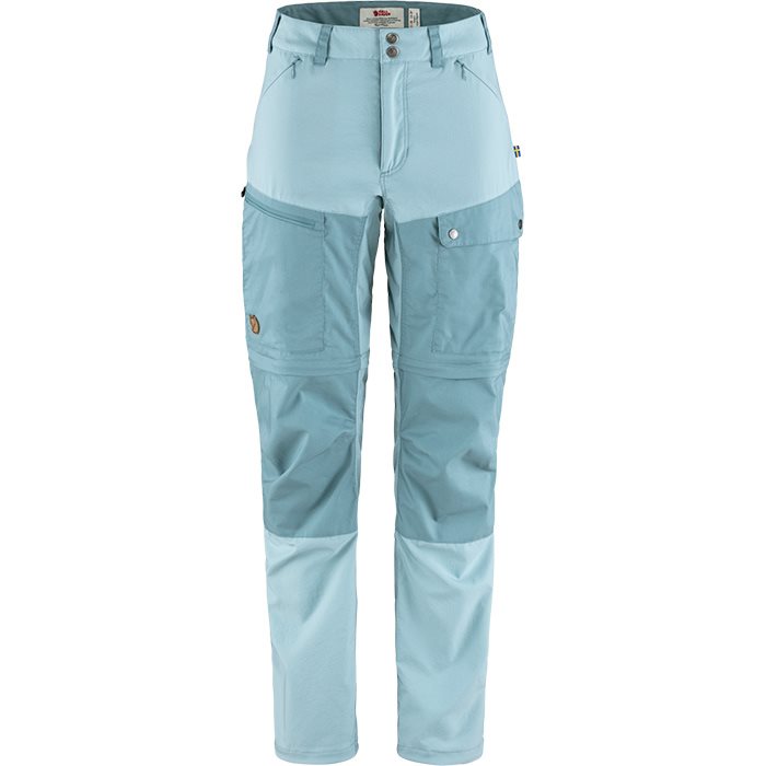 Fjällräven Abisko Midsummer Zip-Off Trousers Women-mineral blue / clay blue-44 - Bukser