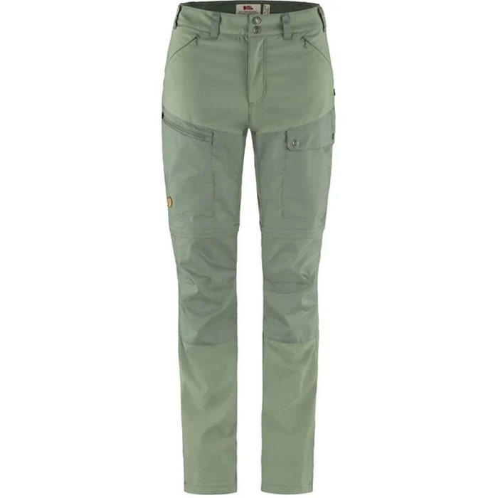 Fjällräven Abisko Midsummer Zip-Off Trousers Women-jade green / patina green-48