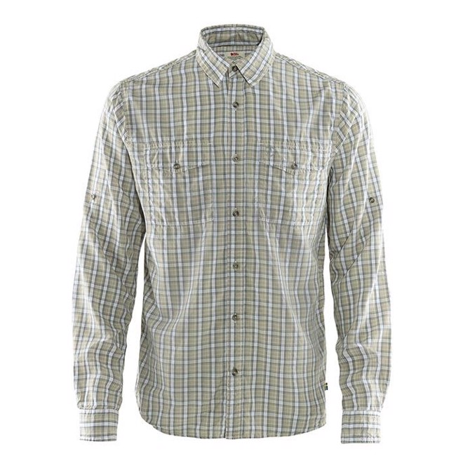 Fjällräven Abisko Cool LS skjorte-shark grey