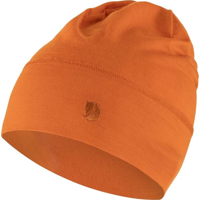 Fjällräven Lite Wool Beanie-sunset orange
